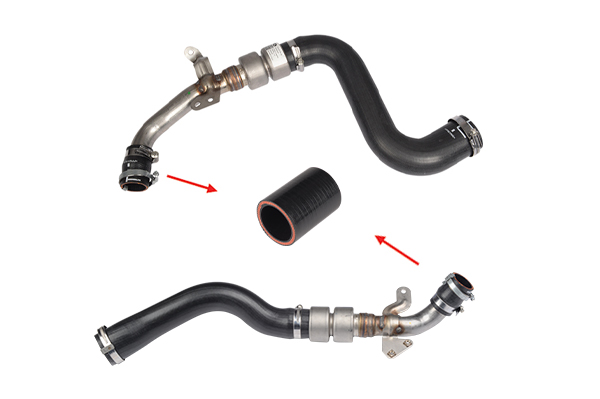 TURBO HOSE EXCLUDING METAL PIPE SMALL HOSE SHOWN WITH ARROW - PNH500460 - 7H429F788CB - PNH500520 - 7H429F788DB