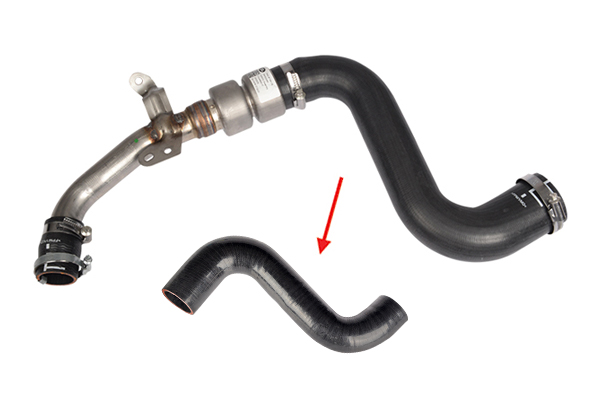 TURBO HOSE EXCLUDING METAL PIPE BIG HOSE SHOWN WITH ARROW - PNH500460 - 7H429F788CB