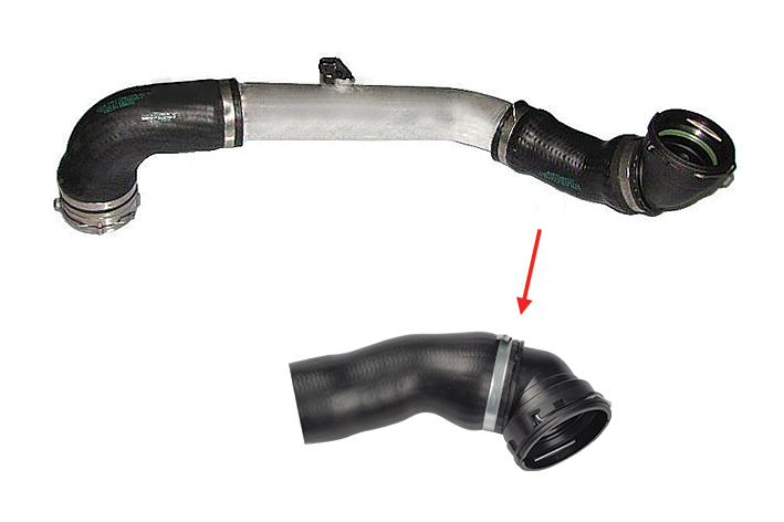 TURBO HOSE - 11617799401 - 11617791664 - 11617797697