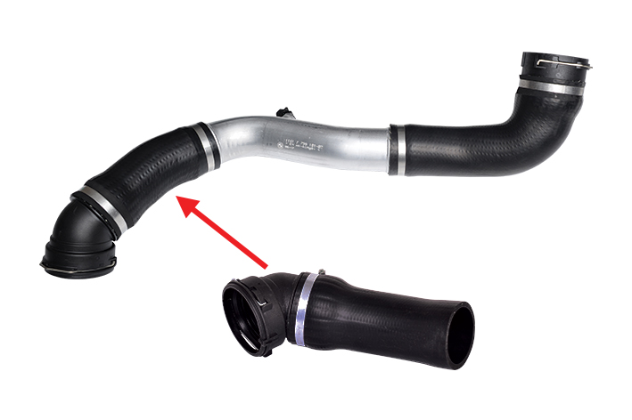 TURBO HOSE EXCLUDING METAL PIPE - 11617790090