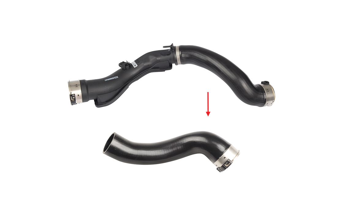 TURBO HOSE EXCLUDING PLASTIC PIPE - 11617800145 - 11614735270