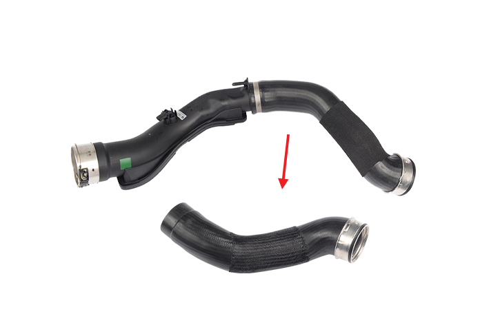 TURBO HOSE EXCLUDING PLASTIC PIPE - 11617807986 - 11614737106