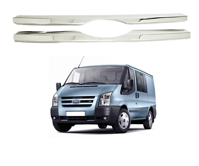 Ford Transit Chrome Front Grill&Windows Frame Trim S.STEEL 2000-2013