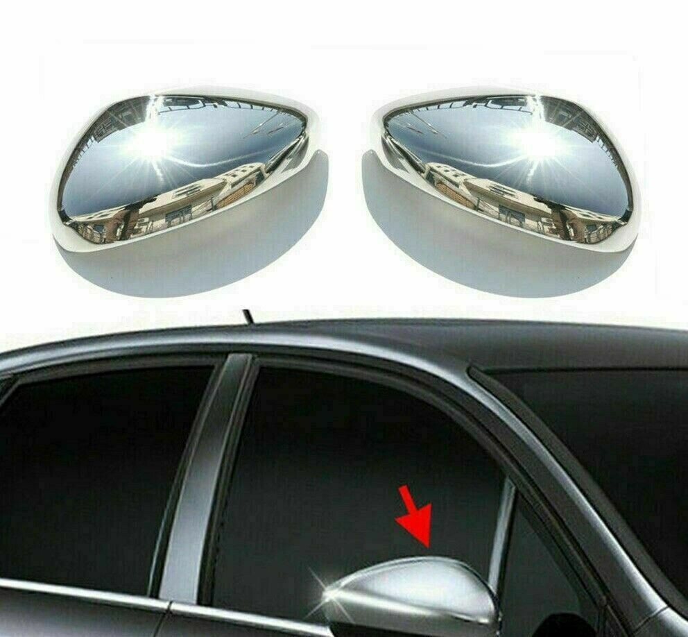 Citroen C3/C4/C5/DS3/DS4 2010-2015 Chrome Mirror Cover Stainless Steel 2 Pieces