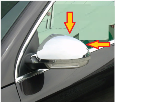 Volkswagen Passat B6 2005-2010 Chrome Mirror Cover