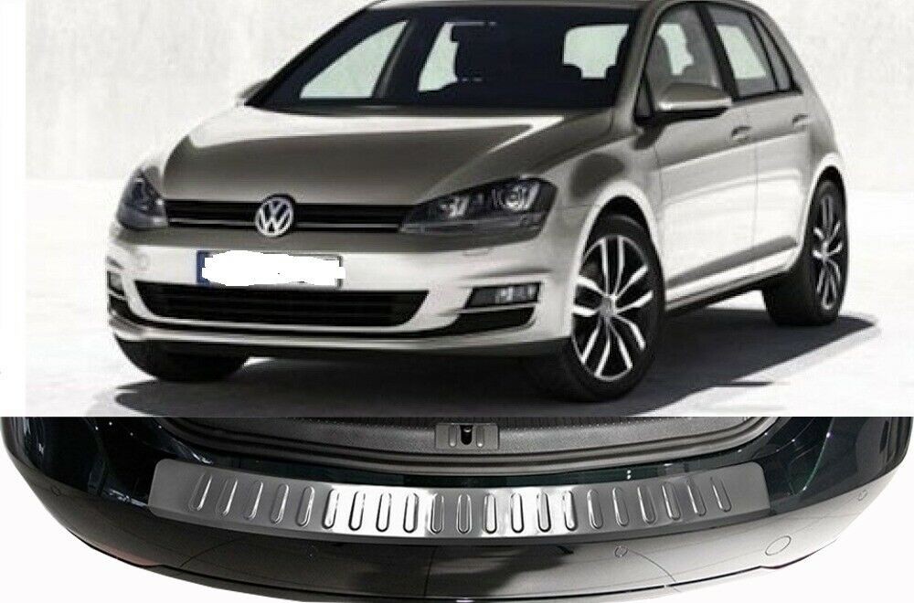 Volkswagen VW Golf Mk7 Hatchback Rear Guard Bumper Protector 2012 up