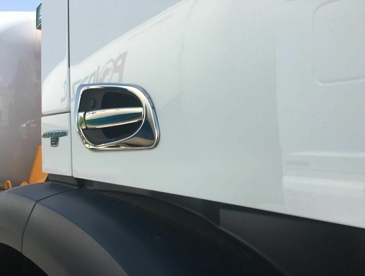 Mercedes Actros MP4 Chrome Door Handle Cover 4 Pcs 2013 Onwards Stainless Steel