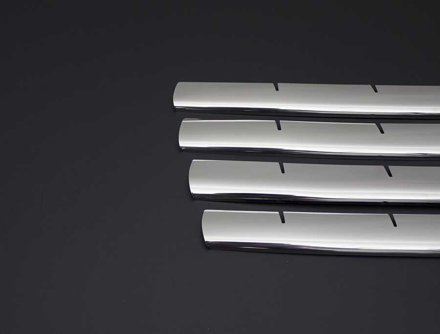 VW T5 Transporter Chrome Front Grill Trim Set 8 pcs 2003-2010 Stainless Steel