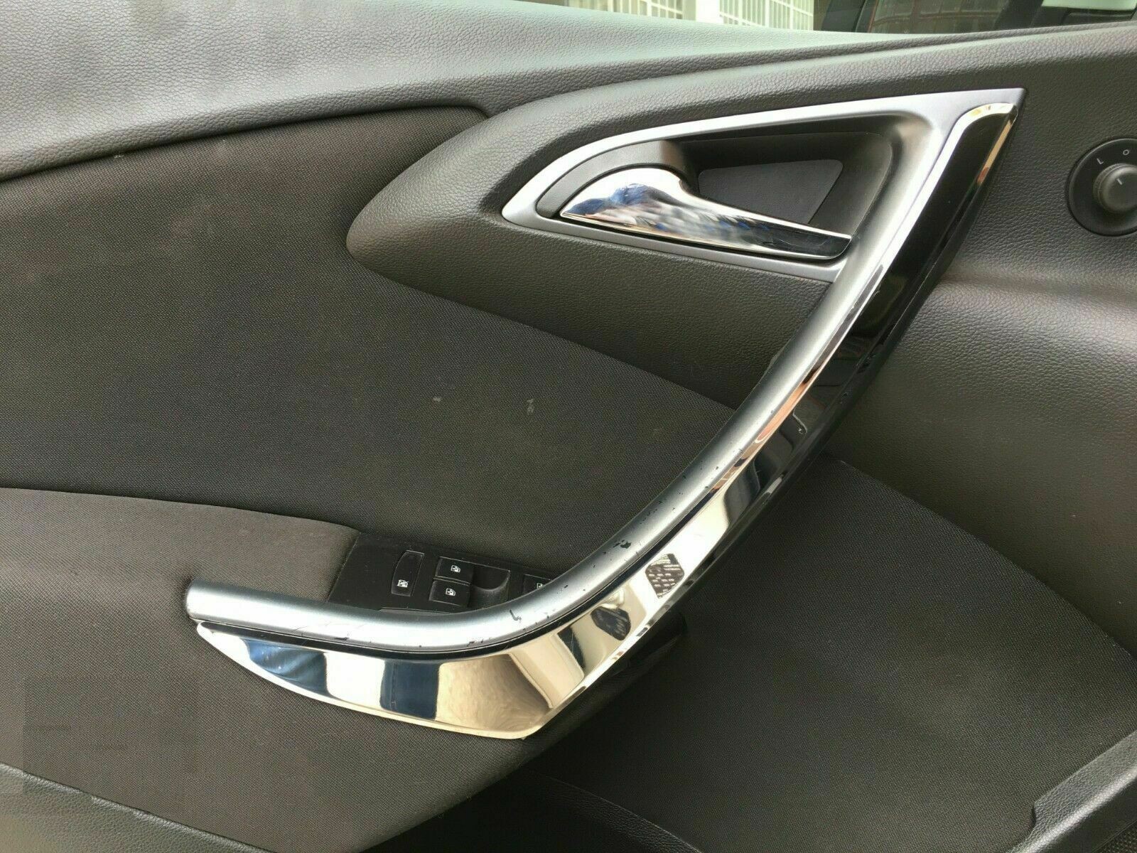 Vauxhall Opel Astra J Chrome Interior Door Handle Frame 2009 Up 2 Pieces Stainless Steel