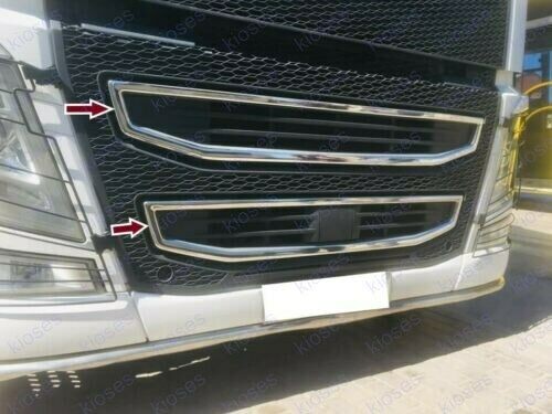 VOLVO FH 16 Chrome  Front Grille Frame 2Pieces Stainless Steel